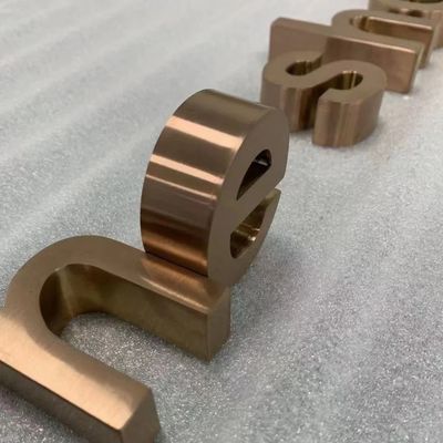 Χρυσή διαφήμιση 3D LED ηλεκτρονικές πινακίδες για το λογότυπο καταστήματος