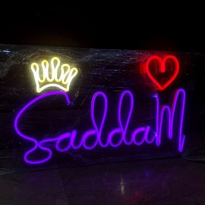12V Custom Logo Γάμος Ακρυλικό Neon Light Sign Ιδανικό για διακόσμηση γραφείων σε καταστήματα