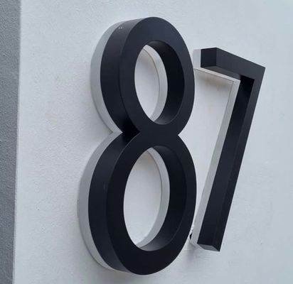 28C Ατσάλι Αλφαβήτο γράμμα Εξωτερική σήμανση Led Metal Light Custom 3D Logo Σημάδι