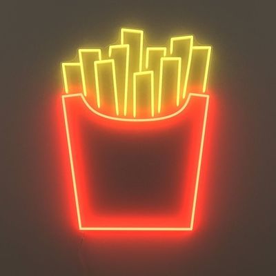 Γάμα Neon Light Σημασία Προσαρμοσμένο λογότυπο για διαφημιστικό πίνακα και την ορατότητα των επιχειρήσεων