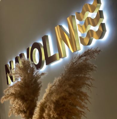 Εξωτερικά Ακρυλικά Σημάδια LED Light Name Boards από ανοξείδωτο χάλυβα Προσαρμοσμένα 3D Σημάδια φωτισμού για διακοπές
