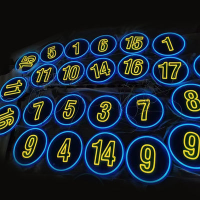 12V Αδιάβροχο RGB Ευέλικτο Νεόνιο Σιλικόνης LED Σημάδια Φως για Διακόσμηση Χριστούγεννα