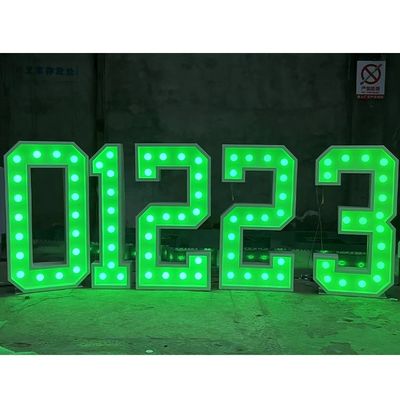 Διακόσμηση Light Up Marquee γράμματα σε εξατομικευμένο χρώμα για το πάρτι γενέθλια αγάπη στέκεται