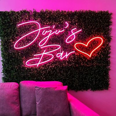 Προσαρμοσμένο LED Neon Sign Πάρτι Γενέθλια Ευχές για τοίχο Ροζ διακόσμηση δωματίου Ευχάριστα γενέθλια Neon Bar Σινιάλα