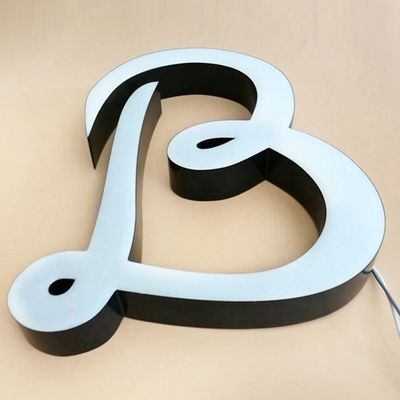 Εξωτερικό φωτισμό Προσαρμοσμένο αδιάβροχο LED φωτισμένα 3D γράμματα με εφαρμογές πάρκου