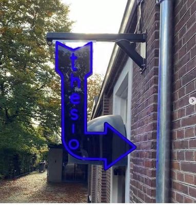 Προσαρμοσμένο Light Board Marker 3D Sign LED Ακρυλικό Διαφημιστικό Φωτιστικό Κουτί για εξωτερικούς χώρους