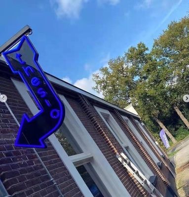 Προσαρμοσμένο Light Board Marker 3D Sign LED Ακρυλικό Διαφημιστικό Φωτιστικό Κουτί για εξωτερικούς χώρους