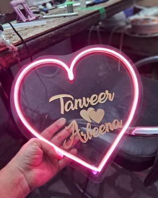 40C Neon Sign Custom Wedding Decoration Marquee Light Up Letters Θα με παντρευτείς;
