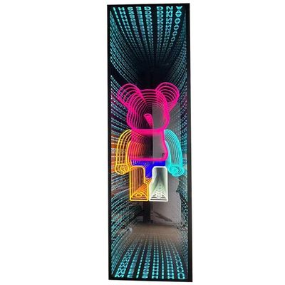 35C Μοντέρνο Βόρειο Λούξο Rgb Σπίτι Smart Infinite Magic Mirror Γύρω 3d Ατελείωτος καθρέφτης