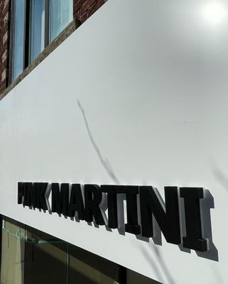 Εξωτερική σήμανση Προσαρμοσμένο 3d λογότυπο φωτισμένο από πίσω Φως Σημάδι για επιχειρήσεις Φωτισμένη διαφήμιση