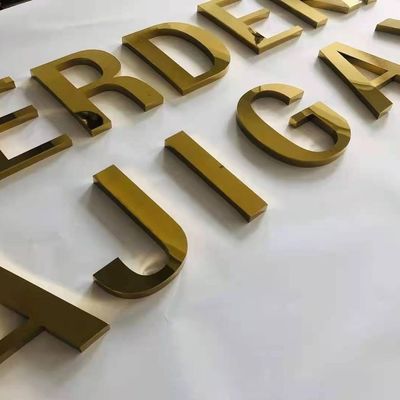 Προσαρμόσιμες LED πινακίδες από ανοξείδωτο χάλυβα για Α-Ζ και Αλφαβήτο αριθμών