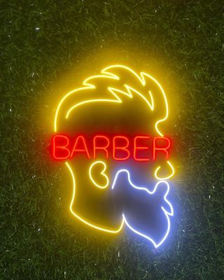 2- Σχεδιασμός Προσαρμοσμένο Φlexible Strip Lamp Lighting Tattoo Name Gaming Logo Studio LED Neon Σήμα
