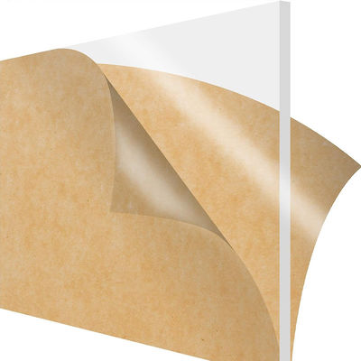 Προσαρμοσμένο Cast Clear Colored 100% Virgin MMA Acrylic Sheet για διαφημιστική μέλιση
