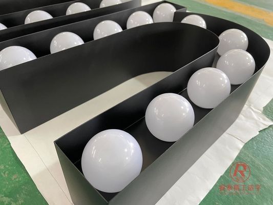 Πλάκα Ηλεκτρική τροφοδοσία Διακόσμηση Led Marquee γράμματα 2ft 3ft 4ft 5ft Giant Light Up Numbers