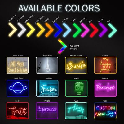 Γάμα Neon Light Σημασία Προσαρμοσμένο λογότυπο για διαφημιστικό πίνακα και την ορατότητα των επιχειρήσεων