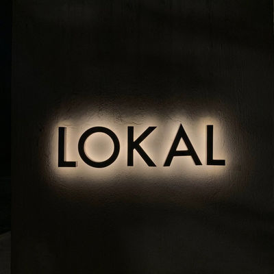 Χιόνι Εξωτερική LED Σημείωση Διάδρομου Προσαρμοσμένο 3D LED γράμμα για διαφήμιση και σπα