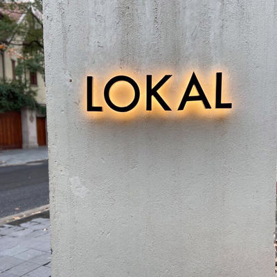 Χιόνι Εξωτερική LED Σημείωση Διάδρομου Προσαρμοσμένο 3D LED γράμμα για διαφήμιση και σπα