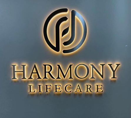 Γραφείο Wall Letters Λογότυπο σε 3D LED για Custom Metal Επιχειρηματική Διαφημιστική Σημείωση