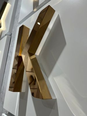 Εξωτερική σήμανση Βασικό προσαρμοσμένο μέγεθος Μεταλλικές φωτεινές πινακίδες με 3D γράμμα καναλιού