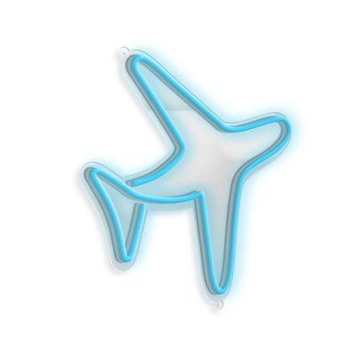 LED Strips Φωτεινή πηγή Μπλε αεροπλάνο Drop Shipping Custom Logo Νεόνιο διαφήμιση γάμου