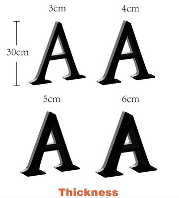 28C Πίσω φωτισμένο λογότυπο Ακρυλικό Ατσάλι Lettering Custom Led Outdoor