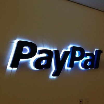 50000 ώρες χρόνου εργασίας LED καναλιό γράμμα backlit Σήμα για καφετέρια μπαρ Branding