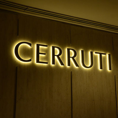 Προσαρμοσμένο φωτισμένο εσωτερικό φως Led Letter Wall Sign με DC 12V είσοδο τάσης
