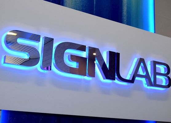 Προσαρμοσμένο φωτισμένο εσωτερικό φως Led Letter Wall Sign με DC 12V είσοδο τάσης