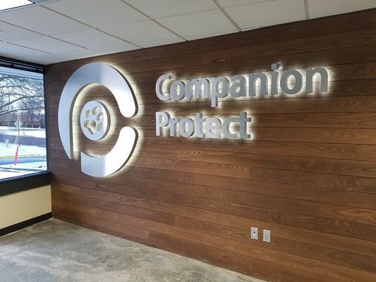Προσαρμοσμένο φωτισμένο εσωτερικό φως Led Letter Wall Sign με DC 12V είσοδο τάσης