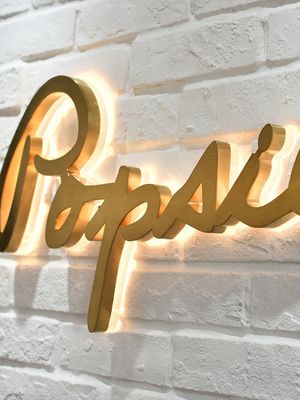 Τείχος LED φωτισμένη πινακίδα 3D πίσω φωτισμένο λογότυπο πινακίδα Custom For Office
