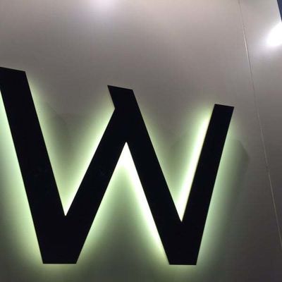 Εξωτερικά Ακρυλικά Σημάδια LED Light Name Boards από ανοξείδωτο χάλυβα Προσαρμοσμένα 3D Σημάδια φωτισμού για διακοπές