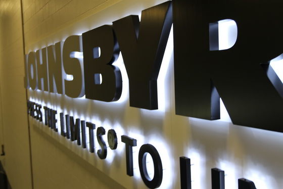Εξωτερικά Ακρυλικά Σημάδια LED Light Name Boards από ανοξείδωτο χάλυβα Προσαρμοσμένα 3D Σημάδια φωτισμού για διακοπές